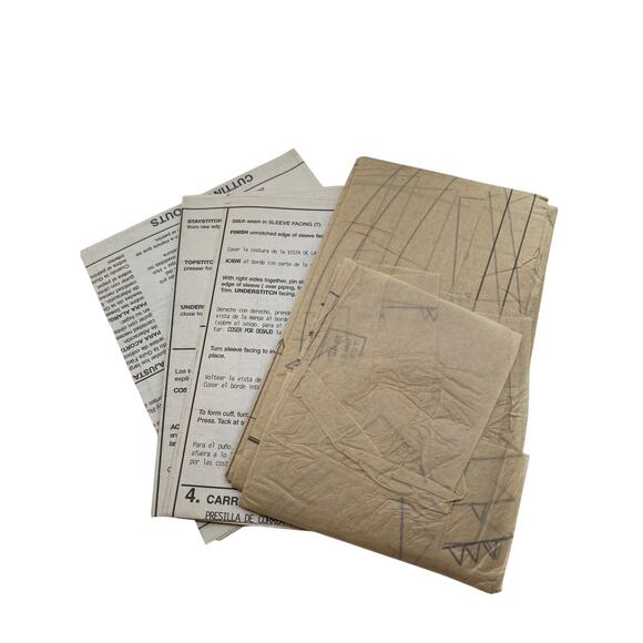 McCalls Woman Day 4216 PJ Robe Gown Cami Pant XS Sml Medium Sewing Pattern UC FF - Picture 3 of 3